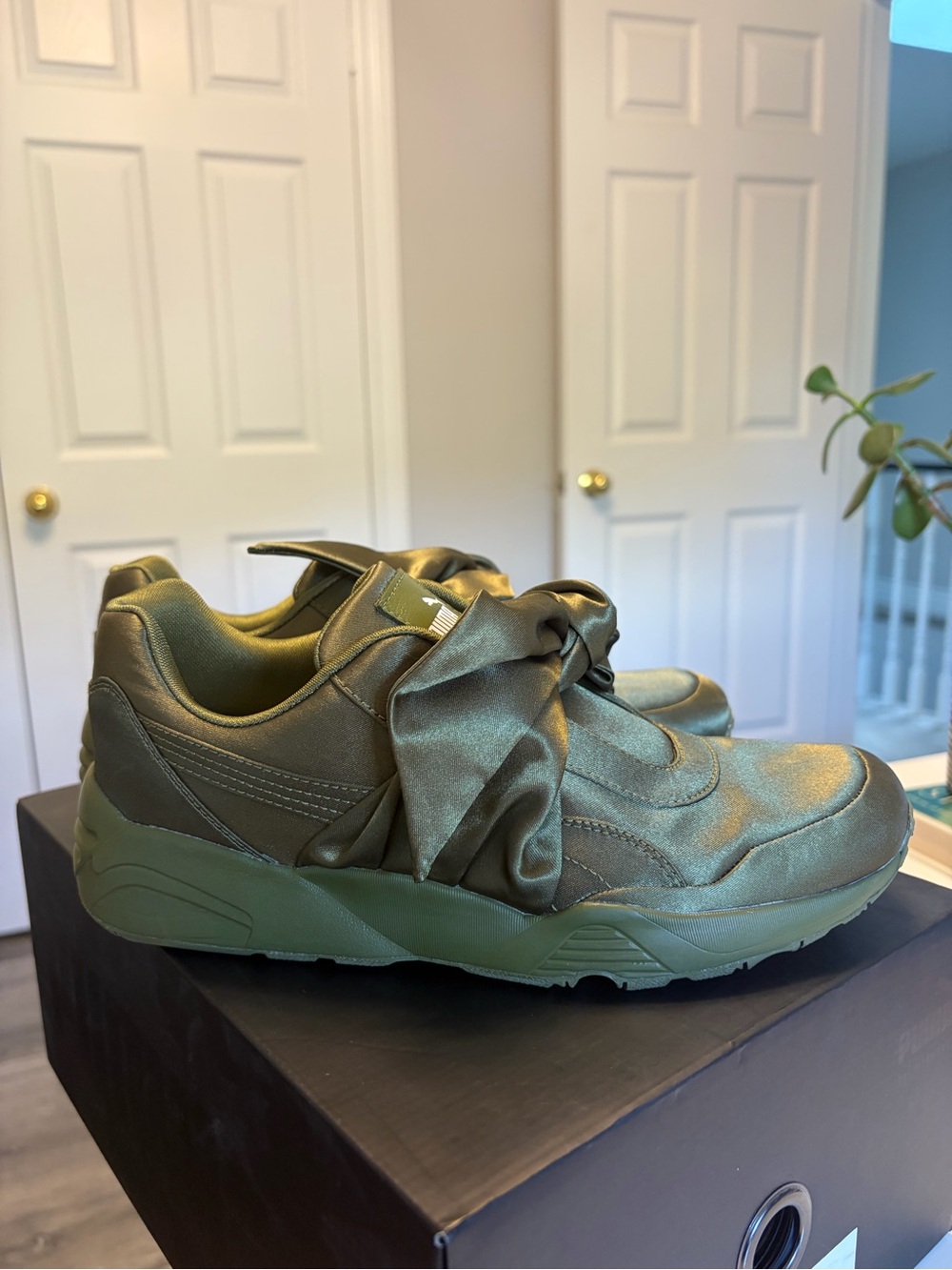 Fenty Puma bow sneakers